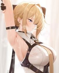 evelyn chevalier from zenless zone zero by deyui