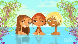 2025 blonde_female blonde_girl blonde_hair_female blue_eyes brown_hair_female daanton deviantart emma_(stoked) fin_mccloud lo_ridgemount looking_at_viewer meta naked_female necklaces not_ai_generated nude_beach nude_female porn pornography purple_eyes red_hair_female smile_at_viewer smiling_at_viewer stoked teeth_showing