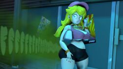princess peach from mario (series) by allstarman