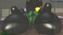 3d animated armarouge big_belly bloated_belly ceruledge disembodied_penis double_penetration hyper hyper_breasts hyper_penis pokemon pokemon_(species) rgtdwtbr sound source_filmmaker tagme video