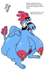 alien ass blue_body breasts dialogue dickergazer disney disney_xd huge_ass large_ass large_breasts nipple_piercing open_mouth pubic_hair sylvia_(wander_over_yonder) tagme talking talking_to_viewer tongue_out wander_over_yonder