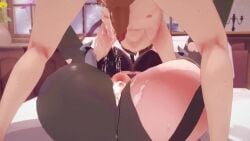 1boy 1girls 3d 3d_animation after_sex after_sex_cuddling animated balls ballsack bed bed_sex creampie cuddling cum cum_in_pussy cum_inside cum_leaking cum_leaking_out_of_pussy cum_on_bed cum_on_floor cumming_on_floor female handjob hongcha03 jane_doe_(zenless_zone_zero) kagu_sen koikatsu looking_at_viewer male male/female multiple_angles nipples parkppd penetration penis penis_in_pussy pov pov_male pussy rat rat_ears rat_girl rat_tail sound squirting tagme video zenless_zone_zero