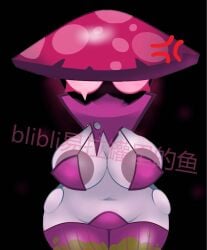 1girls anthro anthrofied ass breasts breasts female flora_fauna night_cap_(pvz:bfn) plant plant_girl plant_humanoid plantie plants_vs._zombies plants_vs_zombies popcap_games pussy