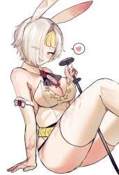 bunny_ears bunnysuit kromer_(limbus_company) limbus_company migishita project_moon tagme
