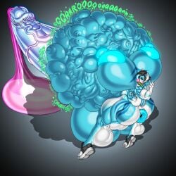 anus bemmer big_ass big_balls big_belly big_breasts big_butt big_penis bones_in_feces bubblegum collar condom condom_filling condom_on_penis digesting_prey digestion digestion_noises donut_anus gaping_anus glowing_nipples huge_areola huge_ass huge_balls huge_belly huge_belly_button huge_breasts huge_butt huge_cock hyper_balls hyper_belly hyper_breasts hyper_penis looking_at_viewer looking_back multiple_prey muscular peace_sign pierced_ears piercing rashchaos struggling struggling_prey tagme thick_thighs vore vore_belly