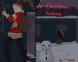 1futa 1girls 2d 2d_(artwork) 2koma a_christmas_felony aka6 artist_signature ass blonde_futa blonde_hair blonde_hair_futa blue_eyes bob_cut boots breaking_in breasts chin_length_hair christmas_clothing christmas_lights comic comic_page comic_panel crop_top crowbar digital_drawing_(artwork) digital_media_(artwork) futa_only futanari henrietta_(aka6) holding_crowbar house human human_only implied_futanari intersex light-skinned_futanari light_skin lipstick miniskirt original original_character pink_lipstick platinum_blonde_hair santa_claus_(cosplay) santa_hat short_hair snow snowman tagme thighhighs window