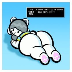 temmie from undertale