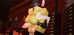 1boy 1girls 3d ass balls big_ass big_penis blush cometrr34 dark-skinned_female echorr34 everytoo female femboy_on_female imminent_sex interracial male penis roblox roblox_avatar robloxian source_request stand_and_carry_position standing tagme
