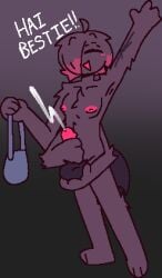 1dickgirl 1futa 4_arms abysmalcha0s anthro arachnid arachnid_humanoid casual casual_masturbation casual_nudity cum cumshot female furry holding_bag holding_balls holding_object luz_(superbharm0ny) masturbating masturbation oc original original_character self_upload spider spider_girl superbharm0ny trans_woman trans_woman_(lore) transfem waving