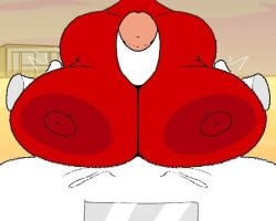 beat_banger breasts po_(slendytubbies) slendytubbies slendytubbies_3 toriel_beat_banger