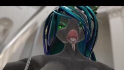 1girls 2futas 3d black_body bonnie_(cally3d) bonnie_(fnaf) bunny_ears chica_(cally3d) chica_(fnaf) close-up cum female five_nights_at_freddy's fnaf fredina's_nightclub friendship_is_magic furry futa_on_female futanari green_eyes huge_breasts moaning my_little_pony open_mouth purple_body queen_chrysalis_(mlp) sloppydragons sound sound_effects tagme tongue tongue_out video vrchat yellow_body