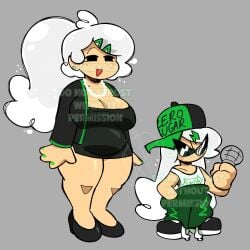 ass big_breasts breasts friday_night_funkin hips huge_ass milf oc original original_character plump skirt supersoursoda thick thick_thighs thighs tubetop wide_hips