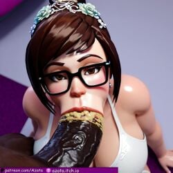 1boy 1girls absurdly_large_cock ai_generated azataai balls bbw bride_gown bride_veil cheating_bride cheating_on_wedding_day cheating_wife chubby chubby_female cucked_by_bully cuckold cuckold_pov dark-skinned_male female forced_deepthroat forced_oral glasses highres imminent_oral imminent_rape imminent_sex impossible_fit interracial interracial_couple interracial_fellatio kneeling_oral_position licking_penis looking_at_another looking_at_viewer male massive_balls massive_penis mei_(overwatch) netorare ntr off_screen_male_character overwatch overwatch_2 overweight overweight_female overweight_male pale-skinned_female penis plus_size shiny_skin smegma smegma_in_foreskin smegmafied_cum
