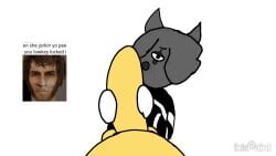 2boys animated black_body blot_(dandy's_world) coke_jimmy dandy's_world dandys_world gay handjob ibispaintx jxci looey_(dandy's_world) meme pd2 pov roblox shitpost
