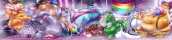 absurd_res alcohol alpaca anal anal_sex anthro arms_tied armwear ass beverage big_butt bisexual bisexual_pride_colors black_body black_fur blood blue_body blue_fur blush bodily_fluids bound brown_body brown_feathers brown_fur butt_grab butt_lick camelid canid canine canis clothing container cup dancing decidueye detailed detailed_background domestic_cat domestic_dog dragon drinking feathers felid feline felis fellatio female fishnet_armwear fishnet_clothing fishnet_legwear fishnet_topwear fox fur furniture gag gagged generation_7_pokemon green_body green_feathers green_fur grey_body grey_fur group group_sex half_naked hand_on_butt harness hi_res lagomorph legwear leporid lgbt_pride licking lionberrymochi long_image male male/male mammal musk musk_clouds mythological_creature mythological_scalie mythology nintendo nipples nosebleed nude obese obese_anthro obese_male oral orgy overweight overweight_anthro overweight_male penetration penile pokemon pokemon_(species) pole pole_dancing pride_color_armwear pride_color_clothing pride_color_flag pride_color_legwear pride_color_topwear pride_color_underwear pride_colors rabbit scalie sex sex_club sofa sofa_sex straight_ally_colors thick_thighs thong tongue topwear underwear white_body white_feathers white_fur wide_image yellow_body yellow_fur