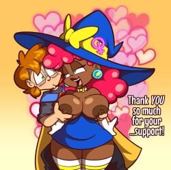 1boy 1boy1girl 1girls big_ass big_breasts breasts bust busty ceedoubleu chest curvaceous curvy curvy_figure dark-skinned_female dark_skin digital_media_(artwork) female flipwitch_:_forbidden_sex_hex hips hourglass_figure huge_ass huge_breasts large_ass large_breasts legs liam_twincast light-skinned_male light_skin male male/female mature mature_female mature_male original original_character original_characters slim_waist straight thick thick_hips thick_legs thick_thighs thighs tina_hills voluptuous waist wide_hips