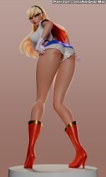1girls 3d alestarmar alien alien_girl alien_humanoid big_ass big_breasts breasts bust busty curvaceous curvy curvy_figure dc dc_comics female high_heel_boots high_heels hips huge_ass huge_breasts humanoid kara_danvers kara_zor-el kryptonian large_ass large_breasts mature mature_female slim_waist supergirl superman_(series) thick thick_hips thick_legs thick_thighs thighs voluptuous waist wide_hips