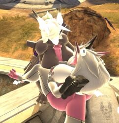 3d aggron big_breasts breasts eldewrito female furry futanari halo_(game) horsecock intersex mod no_artist_signature no_source nude pokemon_(species) screencap spinel_(sepiruth) tagme titanium_(aggrontitanium) twistedflog