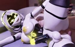 1boy 1dickgirl 3d anal big_penis breasts bysamzan commission erection female futa_sans_pussy futanari holding_legs human intersex male male_on_futa murder_drones murder_drones_x_humans nude penis perky_nipples robot robot_girl samtrix tagme v_(murder_drones)