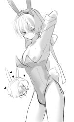 bunnysuit kromer_(limbus_company) limbus_company migishita project_moon sinclair_(limbus_company) tagme