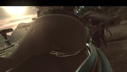 1girls 3d ass_slap big_ass bikini black_body clapping_cheeks dialogue female friendship_is_magic from_behind huge_breasts my_little_pony queen_chrysalis_(mlp) slapping_butt sloppydragons solo sound tagme tail twerking video vrchat
