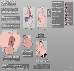 anal anal_masturbation anal_sex anthro anus areola backsack balls big_balls biped clothed clothing dildo dildo_in_ass dildo_insertion domestic_pig english_text erection foreskin genitals hair hi_res hooves huge_balls humanoid_genitalia humanoid_penis male mammal masturbation model_sheet nipples nude object_in_ass penetration penis profanity puffy_anus raised_tail sex_toy sex_toy_in_ass sex_toy_insertion solo stomach_bulge suid suine sus_(pig) tail tail_anus text toby_art tongue tongue_out vincent_hogson