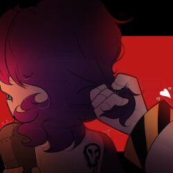 male male/female murder_drones n_(murder_drones) off_screen_male_character tagme uzi_(murder_drones) vanilletoo