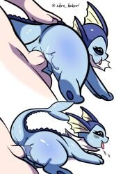 absurd_res anal anal_fluids anal_sex anus artist_name balls bodily_fluids colored digitigrade drooling duo eeveelution erection female female_penetrated feral feral_penetrated fin fucked_silly generation_1_pokemon genital_fluids genitals glistening glistening_body glistening_genitalia glistening_penis hi_res human human_on_feral human_penetrating human_penetrating_feral humanoid_genitalia humanoid_pussy interspecies looking_pleasured male male/female male_penetrating male_penetrating_female mammal multiple_scenes nintendo pawpads penetration penile penile_penetration penis penis_in_ass penis_in_pussy pokemon pokemon_(species) pokephilia pussy quadruped raised_tail saliva sex shen_hokori simple_background tail text tongue tongue_out vaginal_fluids vaginal_penetration vaginal_penetration vaporeon white_background zoophilia