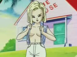 android_18 animated desto desto_video dragon_ball dragon_ball_z krillin kuririn original_voice parodieparadise sound tagme video