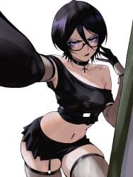 bleach goth insomniaboin kuchiki_rukia