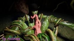 big_breasts goblin_female original qsambrosia tagme tentacle tentacle_rape tentacle_sex video