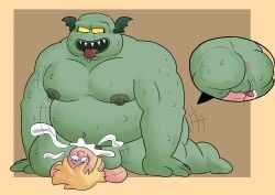 amphibian anthro anthro_dominating_human anthro_penetrating anthro_penetrating_human anus armpit_fetish armpit_play armpit_sniffing ass balls big_balls big_butt big_dom_small_sub big_moobs big_nipples blonde_hair bodily_fluids body_hair buff_frog butt_hair canon_x_oc comic cum cum_drip cum_in_mouth cum_inside cum_on_butt cumshot dialogue disney dominant dominant_anthro dominant_male dripping duo ejaculation english_text erection facesitting frog from_front_position genital_fluids genitals green_body hair hi_res holding_partner human human_on_anthro human_penetrated inflation interspecies larger_anthro larger_male leaking_cum lordcaesar male male/male male_penetrated male_penetrating male_penetrating_male mammal moobs musk musk_play nipples nude onomatopoeia open_mouth oral oral_penetration orgasm overweight overweight_anthro overweight_male penetration sex sharp_teeth sitting_on_another size_difference smaller_human smaller_male smaller_penetrated sniffing sound_effects star_vs._the_forces_of_evil submissive submissive_human submissive_male sweat teeth text