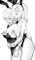 bunnysuit kromer_(limbus_company) limbus_company migishita project_moon sinclair_(limbus_company) tagme