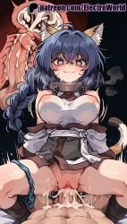 1boy 1girls 2025 after_vaginal ai_generated animal_ears artist_name bar_censor black_hair blue_eyes blue_hair breasts breasts breasts bust cervix chest clitoral_hood clothed_female_nude_male clothed_sex cock covered_nipples cowgirl_position cowgirl_position cross_section cum cum_in_pussy cumdrip dick ejaculation electroworld excessive_cum exposed_pussy eyebrows_visible_through_hair female fucking heart heart-shaped_pupils hi_res high_quality high_resolution highres impregnation intercourse internal_cumshot juicy_pussy karura_(utawarerumono) long_hair love_making orgasm overflow ovum panties panties_around_one_leg patreon patreon_username penetration penis pussy riding sex sexual_intercourse solo_focus squatting_cowgirl_position stable_diffusion straddling straight symbol-shaped_pupils tail tight_pussy underwear utawarerumono uterus vagina vaginal_penetration veins watermark woman_on_top x-ray