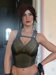 1girls 3d amelia_croft big_ass big_breasts breasts bust busty curvaceous curvy curvy_figure female hips hourglass_figure huge_ass huge_breasts lara_croft_(cosplay) large_ass large_breasts legs light-skinned_female light_skin mature mature_female slim_waist thick thick_hips thick_legs thick_thighs thighs tomb_raider voluptuous waist wide_hips word2