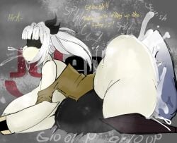 1futa 1girls after_oral big_ass big_breasts cum cum_in_mouth cumflated cumflated_belly cumflation cuminflation cumming cumming_inside cumming_while_penetrating cyn_(murder_drones) fainted female finish! foreskin futa_on_female futanari giant_ass giant_balls giant_breasts huge_cock huge_load hyper_balls hyper_dick intersex j_(murder_drones) murder_drones penis plap pounding text u_nkno3ngrounds