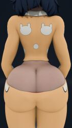 3d 3d_(artwork) 3d_model 3d_render blender blender_(artwork) blender_(software) blender_eevee kill_la_kill matoi_ryuuko