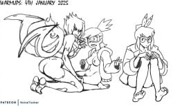 3girls ass breasts evelynn evelynn_(league_of_legends) female foster's_home_for_imaginary_friends frankie_foster kete_(umurangi_generation) league_of_legends noisetanker nude pussy tagme umurangi_generation