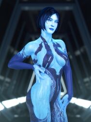 cortana from halo (series) by word2