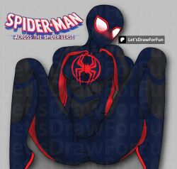 1boy african african_male ass ass_up censored cursed cursed_image dark-skinned_male dark_skin funny gay let's_draw_for_fun male male_only marvel miles_morales miles_morales_(spider-verse) s solo spandex spandex_suit spider-man spider-man:_across_the_spider-verse spider-man_(miles_morales) spider-man_(series) teen_boy torn torn_clothes yaoi