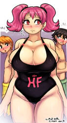 hentai_foundry lazorchef mascot pink_hair red_eyes tagme tied_hair truely twintails