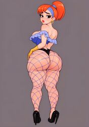 dexter's mom from cartoon network by teaxerz