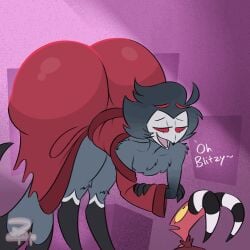blitzo (helluva boss) from helluva boss by zyfoh