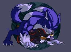 anal anal_sex anthro balls beast_aoi boner erection furry gay male male_only penis sega sex shadow_the_hedgehog size_difference sonadow sonic_(series) sonic_the_hedgehog sonic_the_hedgehog_(series) sonic_the_werehog sonic_unleashed werehog