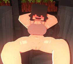 1girls 2025 3d big_breasts blush breasts car car_interior coresvoid curvy curvy_body curvy_female curvy_figure curvy_hips curvy_thighs digital_media_(artwork) female goth grey_tank_top hair_over_eyes hi_res hidden_eyes horny horny_female in_car inside_car mine-imator minecraft oc open_mouth original_character pointy_teeth pussy shadow sharp_teeth smooth_skin sweat sweating sweaty sweaty_body tank_top thick_thighs thigh_highs thighs wide_hips