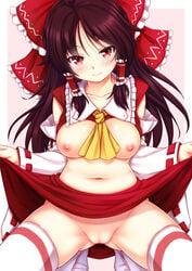 reimu hakurei from touhou by ebi 193