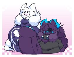 anthro artist_request furry futanari huge_cock source_request tagme toriel undertale_(series) viomarks