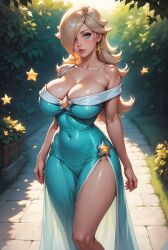 princess rosalina from mario (series) by league69