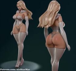 1girls 3d alestarmar animated ass big_ass big_breasts blonde_hair blue_eyes bottom_heavy breasts bust busty chest curvaceous curvy curvy_figure emma_frost female female_focus high_heels hips hourglass_figure huge_ass huge_breasts human large_ass large_breasts legs light-skinned_female light_skin marvel marvel_comics mutant pawg slim_waist thick thick_hips thick_legs thick_thighs thighs top_heavy video voluptuous voluptuous_female waist white_queen wide_hips x-men