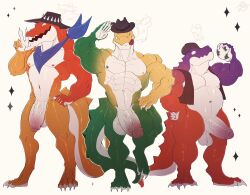 2024 3boys 3males abs alligator alligatorid animal_genitalia animal_penis anthro anthro_focus anthro_only australian balls biceps big_balls big_cock big_penis big_testicles candy chad_(the_amazing_digital_circus) chubby chubby_anthro chubby_male clothing completely_nude completely_nude_male crocodile crocodilian crocodylid dessert digital_drawing_(artwork) digital_media_(artwork) erect_penis erection food food_creature food_humanoid genitals glans glitch_productions green_body group gummigoo_(the_amazing_digital_circus) gummy_(food) gummy_creature half-closed_eyes hand_on_shoulder hat hay headgear headwear hi_res humanoid humanoid_genitalia humanoid_penis living_candy living_food lizard long_tail looking_at_viewer lord_soba male male/male male/male/male male_anthro male_focus male_only mammal max_(the_amazing_digital_circus) mostly_nude muscle muscles muscular muscular_anthro muscular_male navel nipples no_sex nude nude_male one_eye_closed orange_body partially_clothed pecs penis penis_out presenting_penis purple_body red_body reptile reptile_humanoid scalie semi-erect smile tail testicles the_amazing_digital_circus trio trio_focus trio_in_panel two_tone_body yellow_body